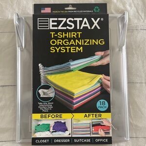 EZSTAX T-Shirt Organizing System - 18 Pack